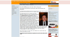 Desktop Screenshot of hausach.cdu-ortenau.de