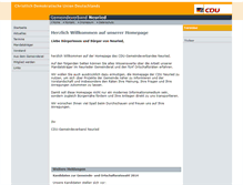 Tablet Screenshot of neuried.cdu-ortenau.de