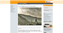Desktop Screenshot of haslach.cdu-ortenau.de